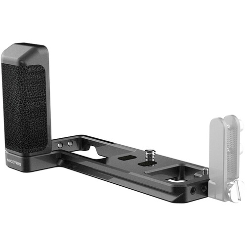 Niceyrig L-Bracket with Leather Grip for Fujifilm X-T4 Camera