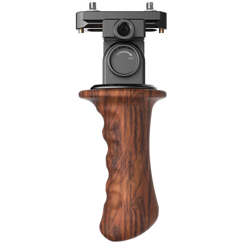 Niceyrig Universal Wooden Single Handgrip with NATO Clamp