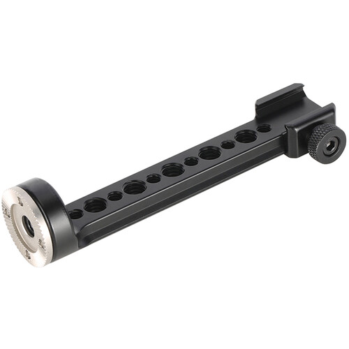 Niceyrig NATO Rail Extension Bar with ARRI-Style Rosette Shoe Mount & NATO Clamp