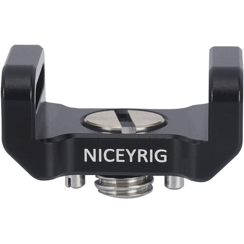 Niceyrig Camera Shoulder/Wrist Strap Hole Adapter with ARRI-Type Locating 1/4