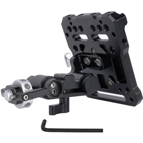 Niceyrig V-Lock Battery Plate with Adjustable Arm & 3/8