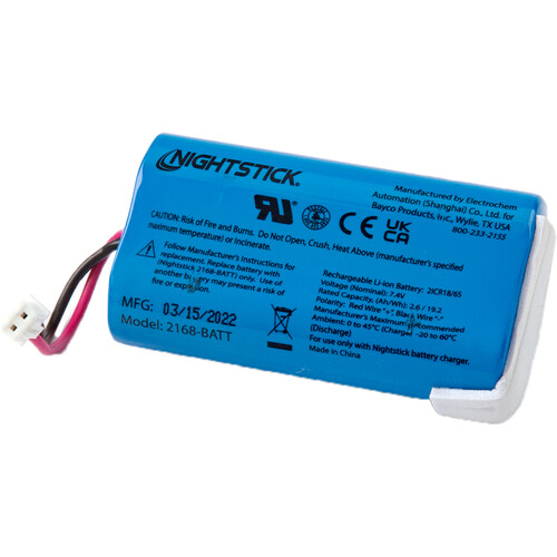 Nightstick Rechargeable Lithium-Ion Battery for NSR-2168 Series Work Light