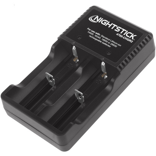 Nightstick USB Dual-Battery Charger for