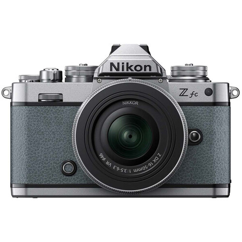 Nikon Zfc Mirrorless Camera with 16-50mm f/3.5-6.3 Lens (Chalk Blue)