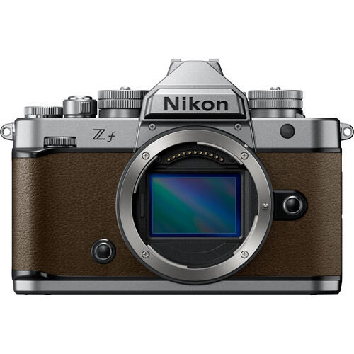 Nikon Zf Mirrorless Camera (Silver & Sepia Brown)