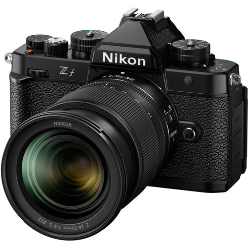 Nikon Zf Mirrorless Camera with 24-70mm f/4 Lens (Black)