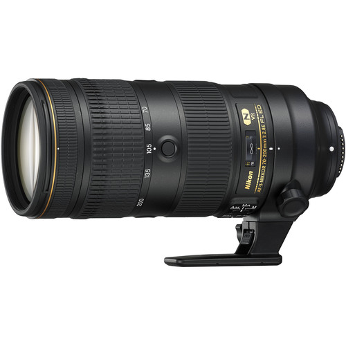 Nikon AF-S NIKKOR 70-200mm f/2.8E FL ED VR Lens (Refurbished)