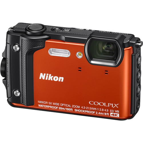 Nikon COOLPIX W300 Digital Camera (Orange)