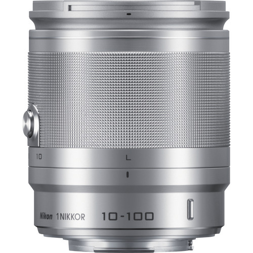Nikon 1 NIKKOR 10100mm f/4.05.6 VR Lens (Silver) 3328 B&H