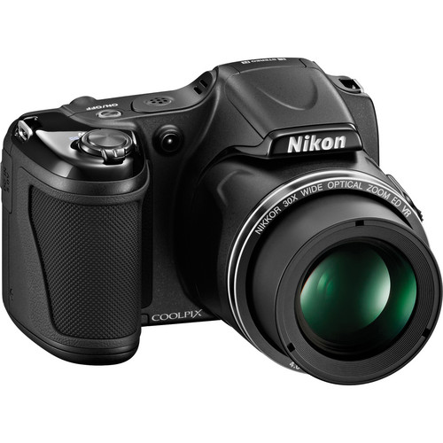 Nikon COOLPIX L820 Digital Camera (Black) 26402 B&H Photo Video