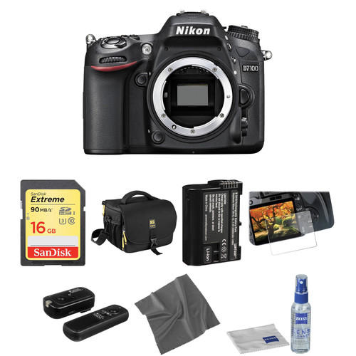 Nikon D7100 DSLR Camera Body Basic Kit