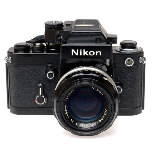 Used Nikon F2 SB 35mm SLR Manual Focus Camera with DE-3 Metered