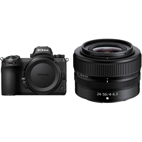 Nikon Z 7 Mirrorless Digital Camera with 24-50mm Lens Kit B&H