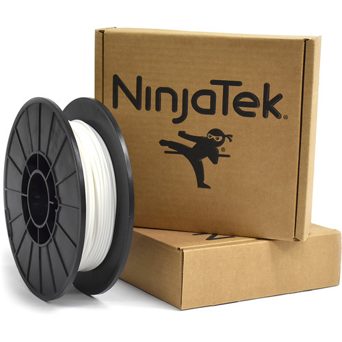 NinjaTek NinjaFlex 3mm 85A TPU Flexible Filament (0.5kg Snow)