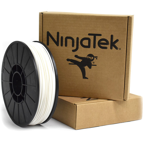 NinjaTek NinjaFlex 3mm 85A TPU Flexible Filament (1kg Snow)