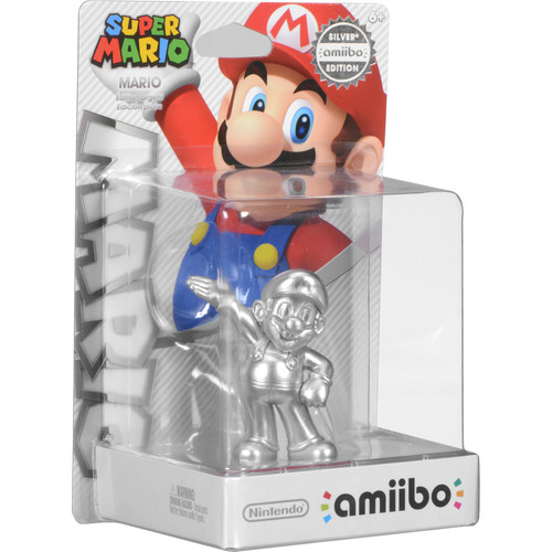 mario silver amiibo