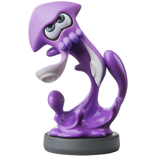 Nintendo Inkling Squid Neon Purple Amiibo Figure Nvlcaeal Bandh 5266