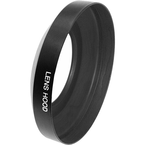 Nisha Screw-On Wide Angle Metal Lens Hood (58mm)