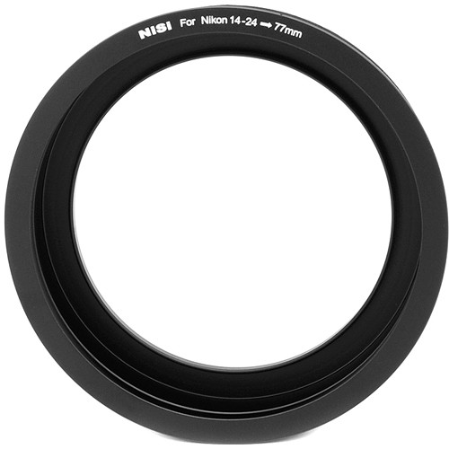 NiSi 77mm Adapter for Nikon 14-24mm Lens Filter Holder, Black (NIP-AD-N1424-77)