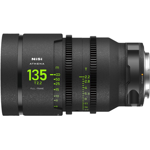 NiSi ATHENA PRIME 135mm T2.2 Full-Frame Lens (Sony E Drop-In Filter Mount)