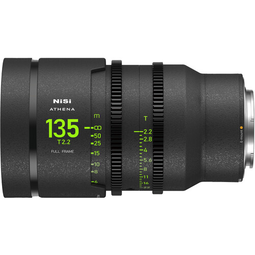 NiSi ATHENA PRIME 135mm T2.2 Full-Frame Lens (Sony E No Drop-In Filter)