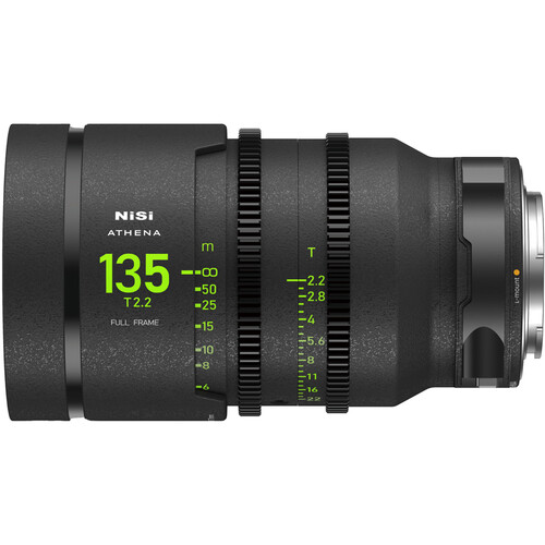 NiSi ATHENA PRIME 135mm T2.2 Full-Frame Lens (Leica L Drop-In Filter Mount)