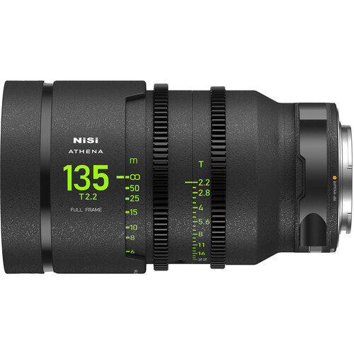 NiSi ATHENA PRIME 135mm T2.2 Full-Frame Lens (Canon RF Drop-In Filter Mount)