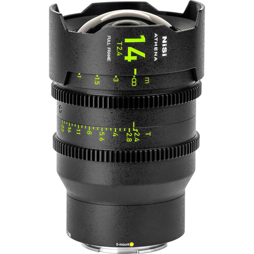 NiSi ATHENA PRIME 14mm T2.4 Full-Frame Lens (E Mount)