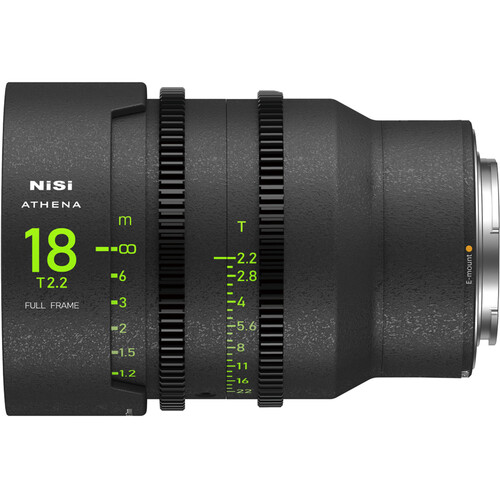 NiSi ATHENA PRIME 18mm T2.2 Full-Frame Lens (Sony E No Drop-In Filter)