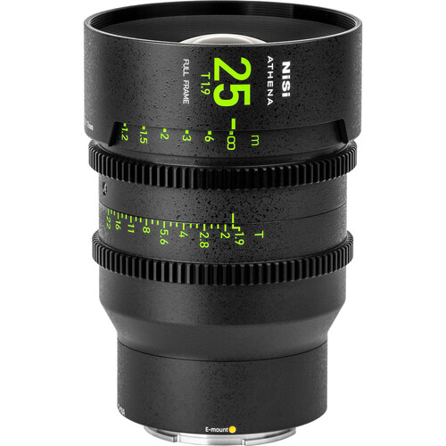 NiSi ATHENA PRIME 25mm T1.9 Full-Frame Lens (E Mount)