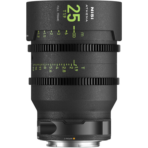 NiSi ATHENA PRIME 25mm T1.9 Full-Frame Lens (L Mount Drop-In Filter)