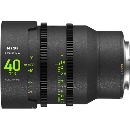 NiSi ATHENA PRIME 40mm T1.9 Full-Frame Lens (Sony E No Drop-In Filter)
