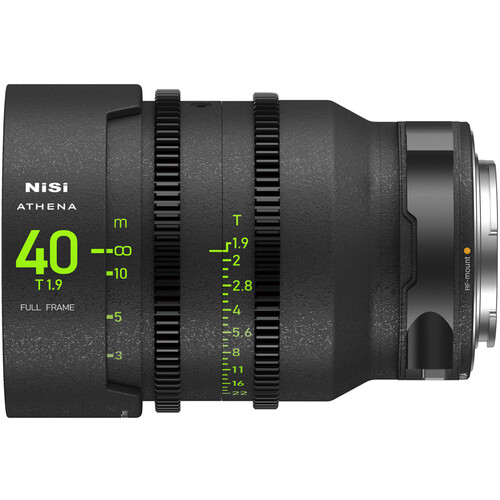 NiSi ATHENA PRIME 40mm T1.9 Full-Frame Lens (Canon RF Drop-In Filter Mount)
