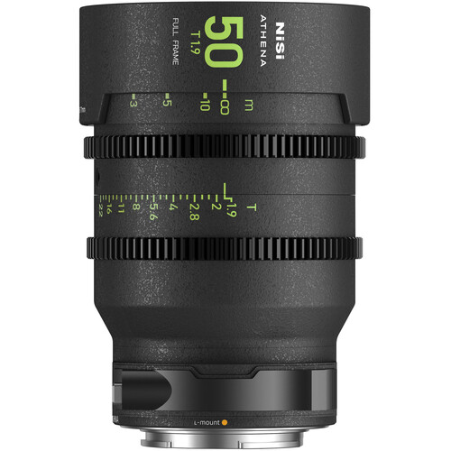NiSi ATHENA PRIME 50mm T1.9 Full-Frame Lens (L Mount Drop-In Filter)