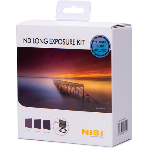 NiSi 100 x 100mm Solid Neutral Density Long-Exposure Filter Kit (3 6 10-Stop)