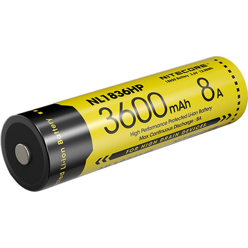 Nitecore 18650 Li-Ion Battery (3600mAh)