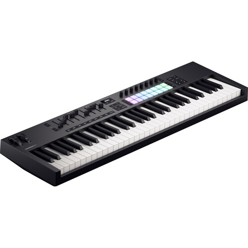 Novation Launchkey 61 MK4 USB MIDI Keyboard Controller (Black 61 Keys)