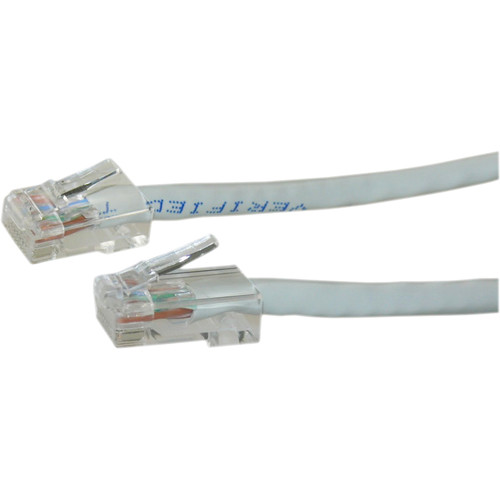 NTW Cat 6 Non-Booted Network Patch Cable (14' White)
