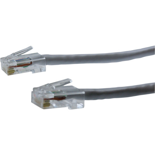NTW Cat 6 Non-Booted Network Patch Cable (3' Gray)