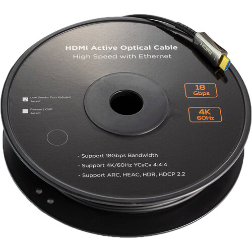 NTW 328' HDMI Copper / Fiber Hybrid Cable