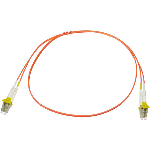 NTW net-Lock LC/LC Fiber Patch Cable OM1 Multimode 62.5/125 (3.3' Orange)