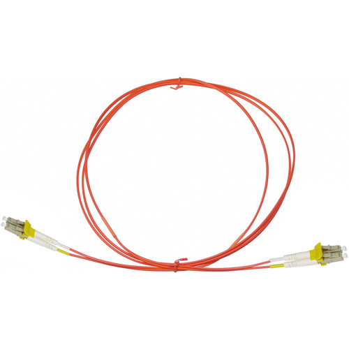 NTW net-Lock LC/LC Fiber Patch Cable OM1 Multimode 62.5/125 (6.6' Orange)