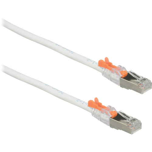 NTW 25' (7.62m) Cat6 Shielded Netlock Cable (White)