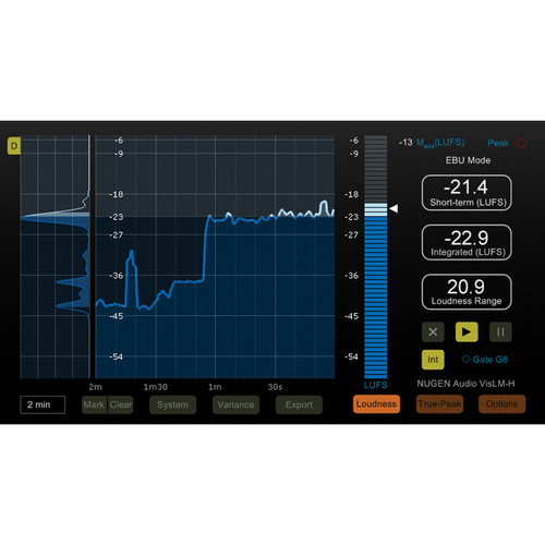 NuGen Audio VisLM-H 2 Upgrade - Industry Standard Loudness Metering (Download)