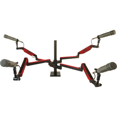 O.C. White Limited-Edition ProBoom Ultima Gen2 Four Arm Roundtable Special (Black and Red)