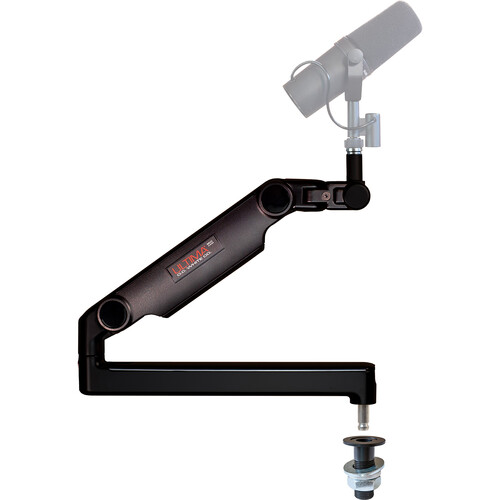 O.C. White ProBoom Ultima Gen2 Ultralow-Profile Adjustable Mic Boom with Table Bushing