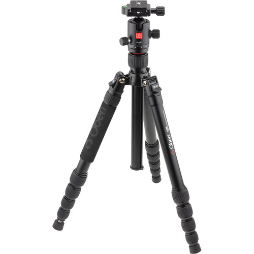 Oben AT-3586 Aluminum Travel Tripod and Triple Action BZ-226T Ball Head