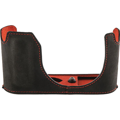 Oberwerth Leica Q2 Open Version Half Case (Dark Brown)
