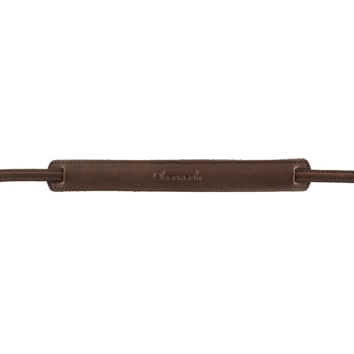 Oberwerth Mosel Classic Camera Strap (Dark Brown Leather/Dark Brown Stitching 49.2