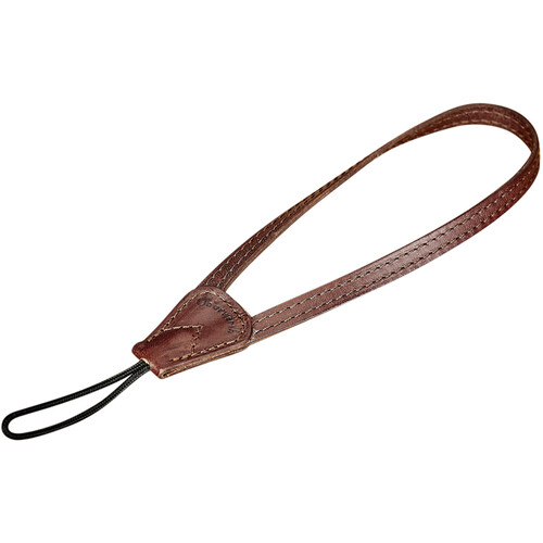 Oberwerth LAHN Casual Camera Hand Strap (Dark Brown with Dark Brown Stitching)